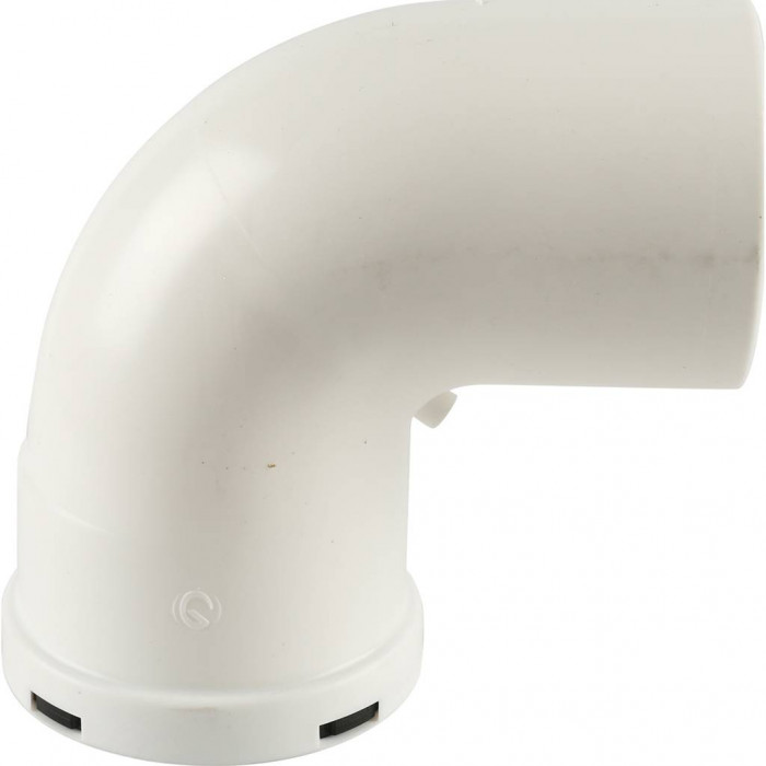 Baxi  KHG BAXI Отвод 90°, Ду 80 мм, полипропиленовый, НТ