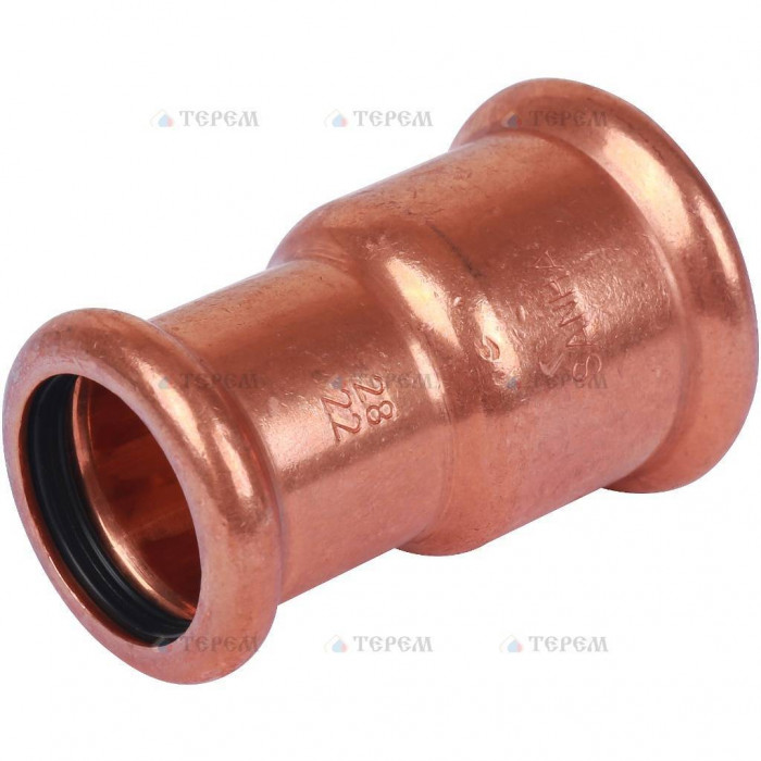 Sanha 6240, муфта редукцион. ВПр-ВПр, 28x22, для медных труб прессовой