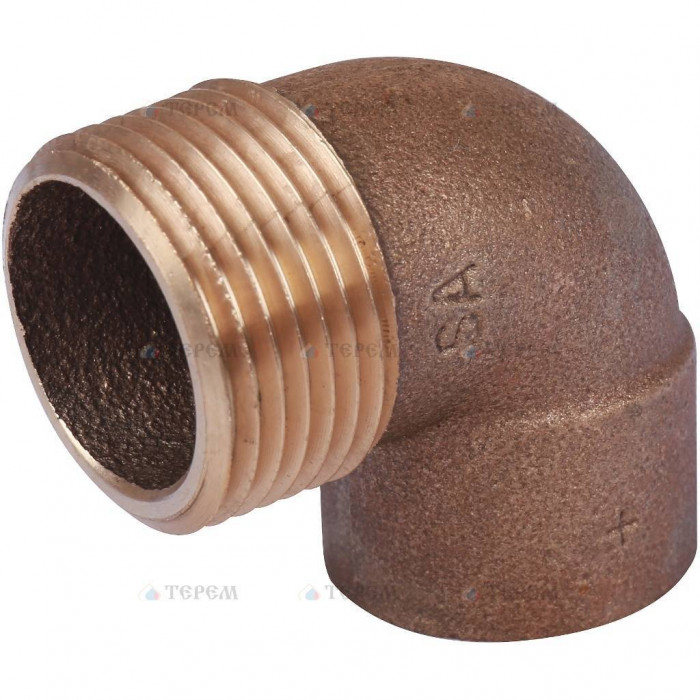 Sanha 4092g угловой переход ВП-НР, бронза28x1, для медных труб под пайку