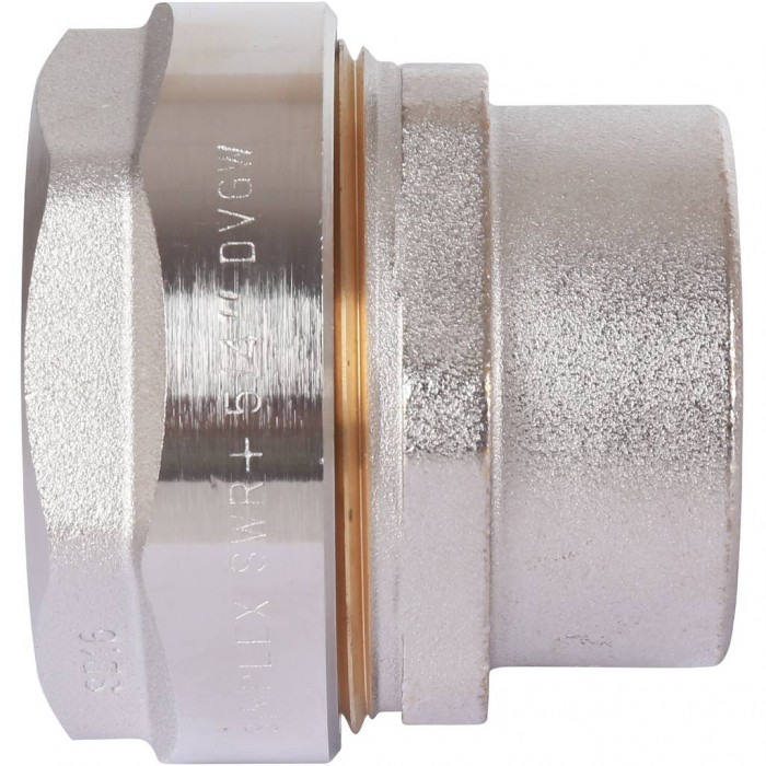 Фитинг резьбовой латунный Plus 1 1/4" х G 1 1/4" F, DVGW