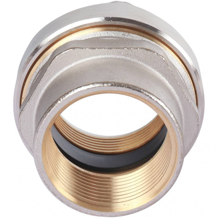 Фитинг резьбовой латунный Plus 1 1/4" х G 1 1/4" F, DVGW