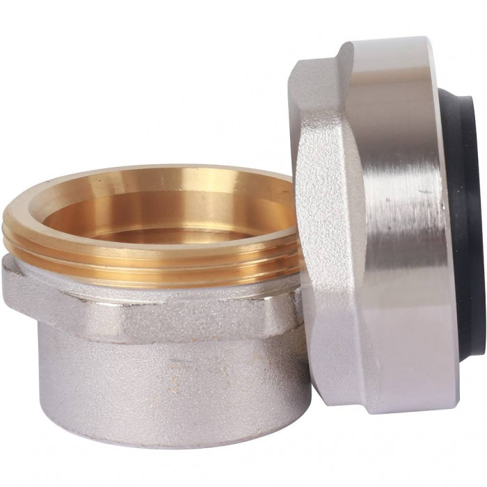 Фитинг резьбовой латунный Plus 1 1/4" х G 1 1/4" F, DVGW