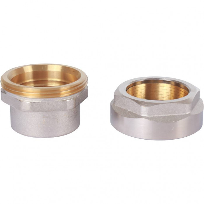 Фитинг резьбовой латунный Plus 1 1/4" х G 1 1/4" F, DVGW