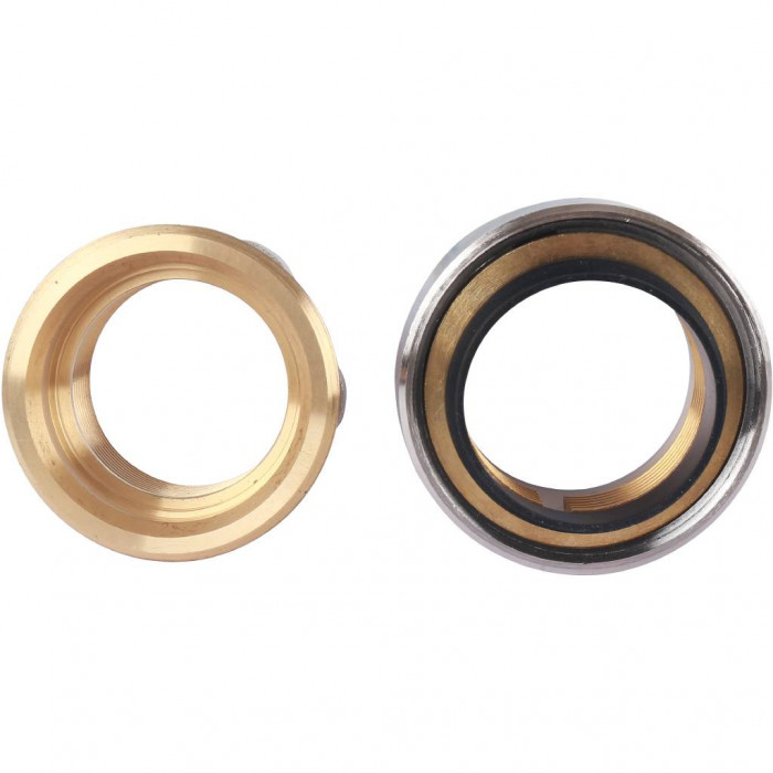 Фитинг резьбовой латунный Plus 1 1/4" х G 1 1/4" F, DVGW