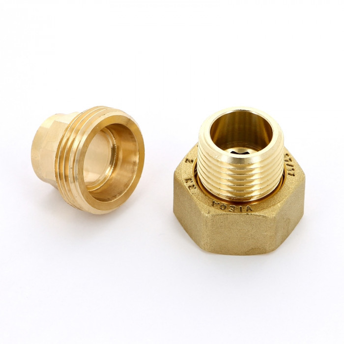 Разъемное соединение пайка-Н с коническим уплотнением VIEGA 15х1/2"