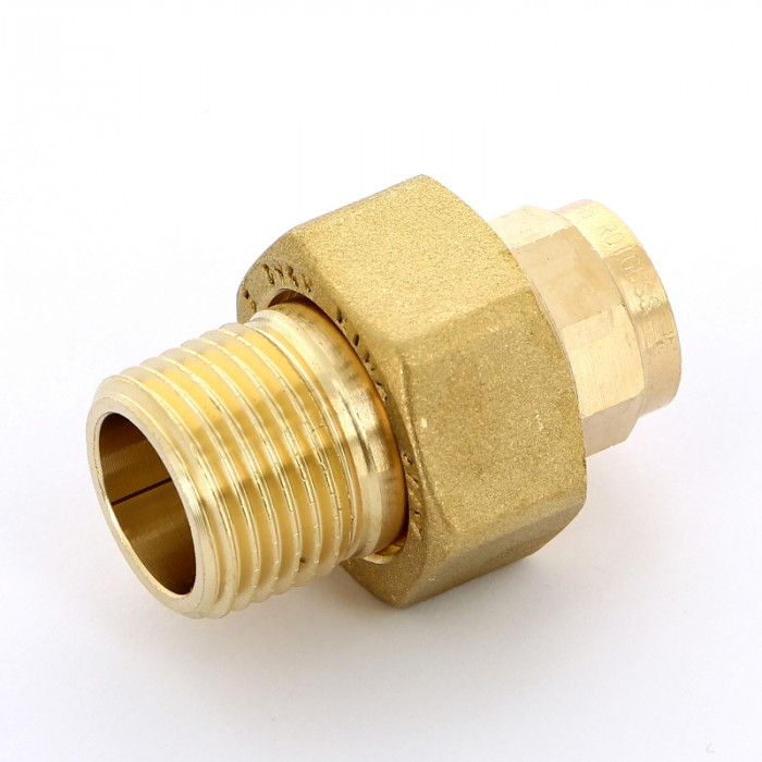 Разъемное соединение пайка-Н с коническим уплотнением VIEGA 15х1/2"