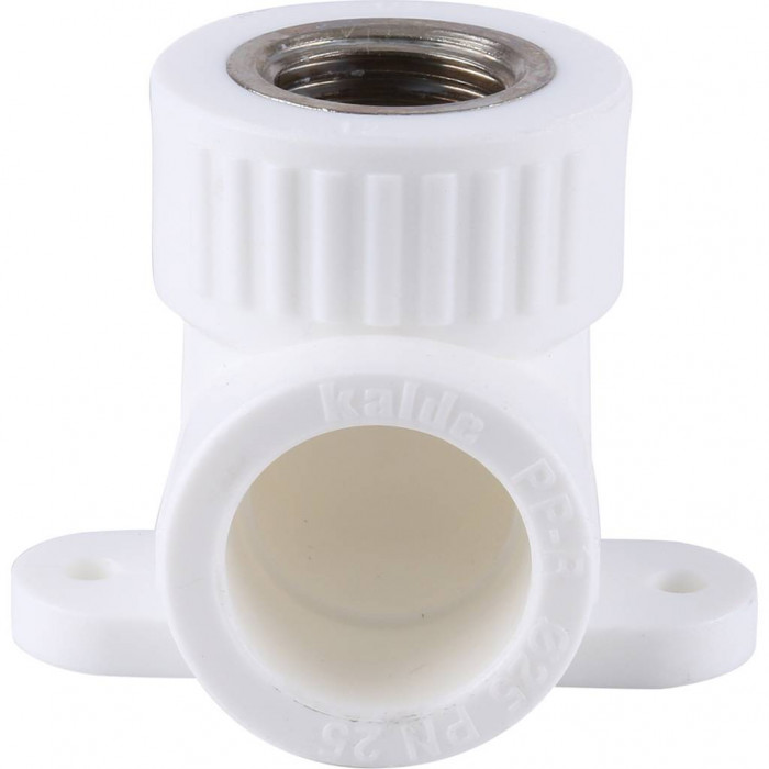 Kalde Угольник с креплением для полипропиленовых труб (внутр. Резьба, 25х1/2 )