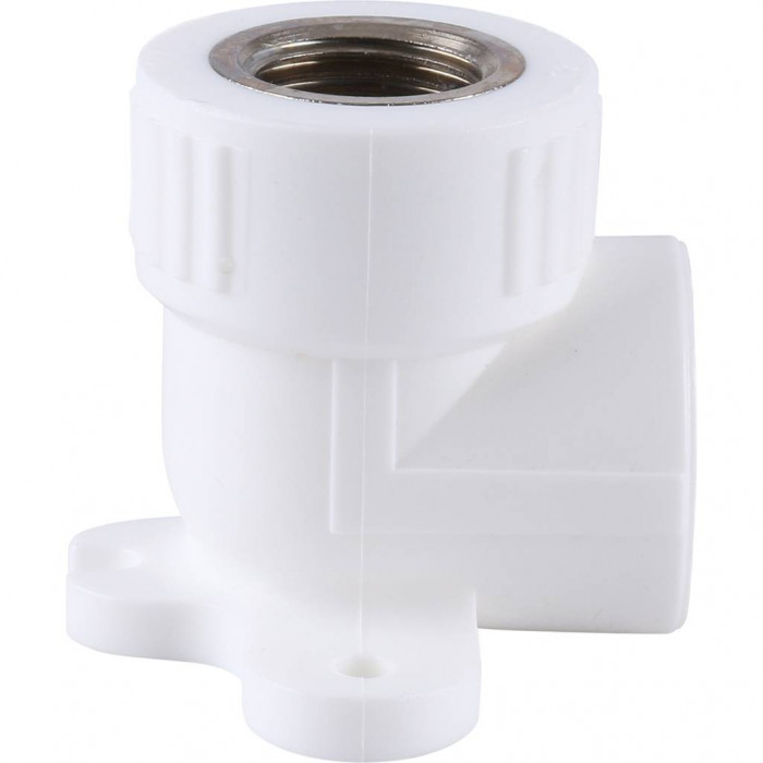 Kalde Угольник с креплением для полипропиленовых труб (внутр. Резьба, 25х1/2 )