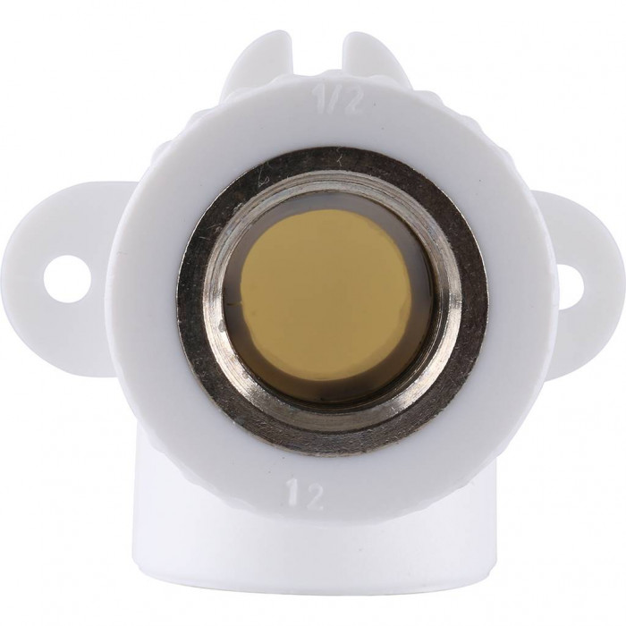 Kalde Угольник с креплением для полипропиленовых труб (внутр. Резьба, 25х1/2 )