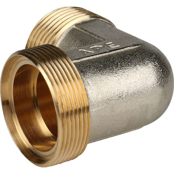 Угольник-переходник STOUT с наружной резьбой 1 x32 для металлопластиковых труб винтовой