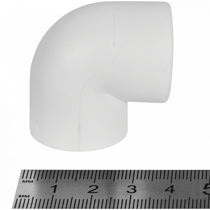 Pro Aqua PA13008P Pro Aqua d= 20 PP-R Угольник 90 градусов Белый