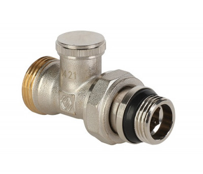 Клапан настроечный прямой с кольцом MVI 1/2&quot; с выходом под евроконус