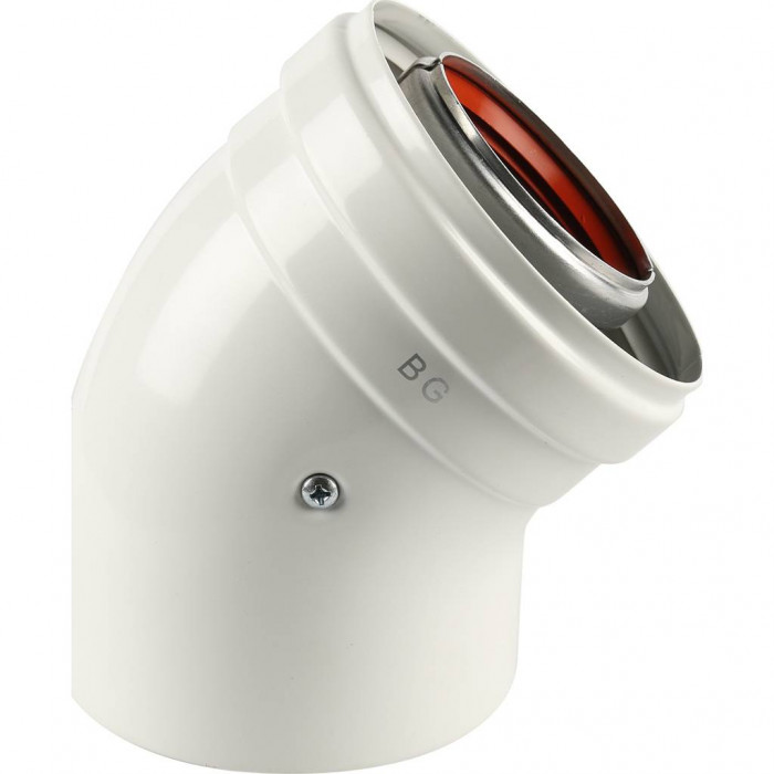 Baxi  KHG (New) Коаксиальный отвод 45 (Luna/Eco/Nuvola)