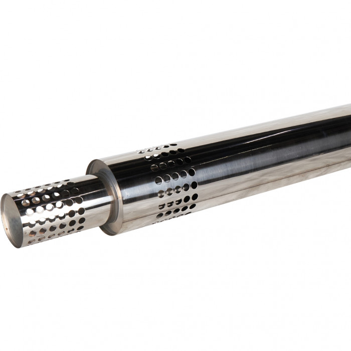 Дымоход коаксиальный универсальный Mizudo (40 и 44 кВт) из нержавеющей стали 80/120 L 1100 (с адаптером 60 на 80 внутренний) AF.05.01.0020