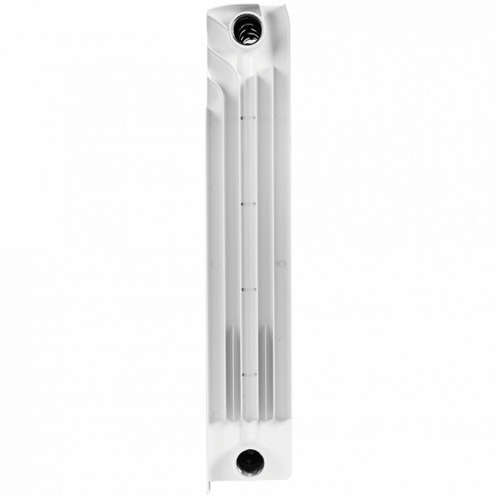 Биметаллический радиатор STOUT TITAN 500, 13 секций, боковое подключение, белый