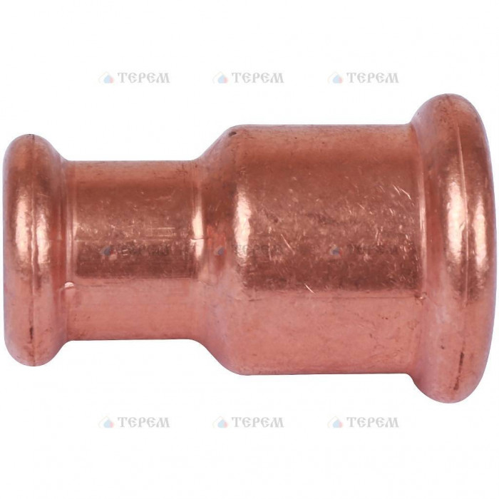 Sanha 6240, муфта редукцион. ВПр-ВПр, 22x15, для медных труб прессовой