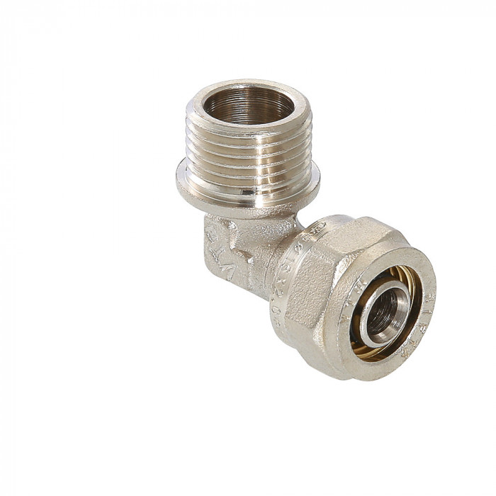 Valtec VTm.353.N.002005 Фитинг обжимной – угольник с переходом на наружную резьбу 20 мм х 3/4"