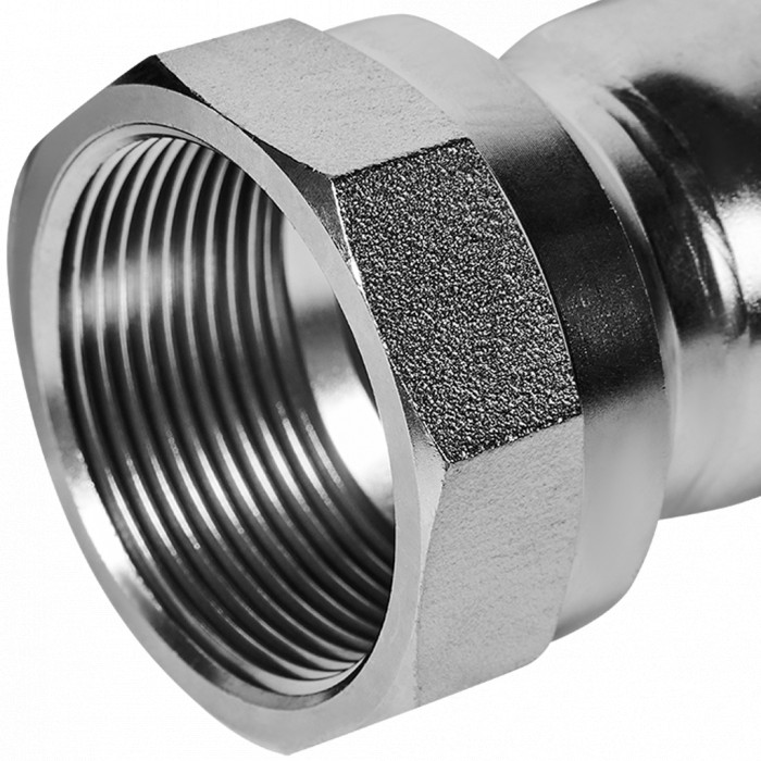 ROMMER RSS-0022-042112 ROMMER Переходник-ВР, 42х1 1/2, из нержавеющей стали прессовой