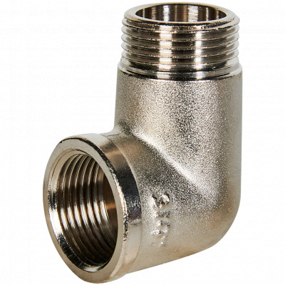 STOUT Угольник НВ никелированный 3/4