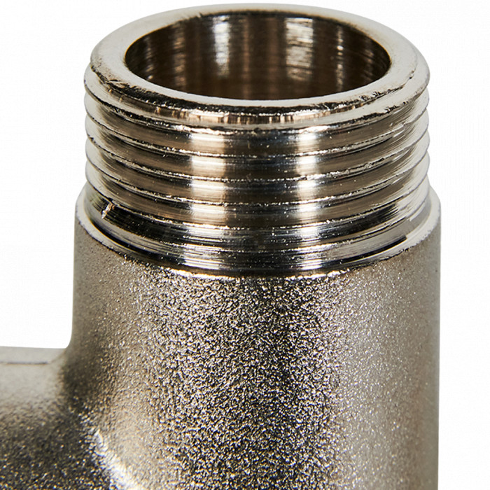 STOUT Угольник НВ никелированный 3/4