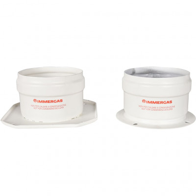 Immergas Комплект патрубков с фланцем для подключения к котлу Ø 80 мм (арт.3.011570)