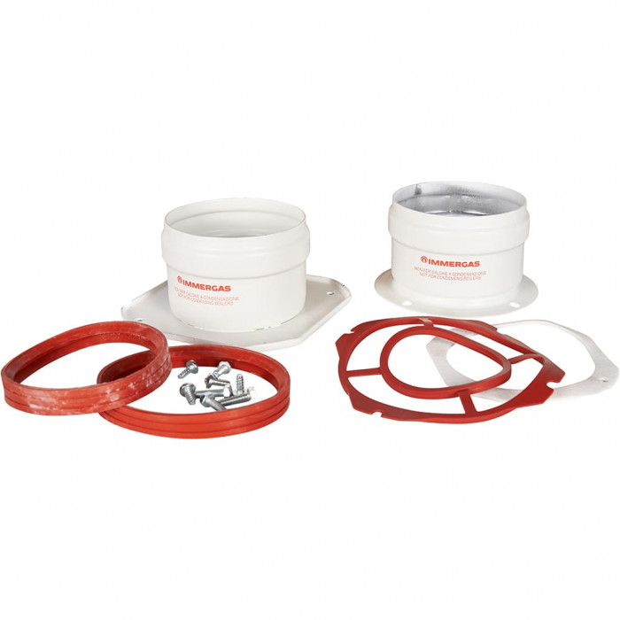 Immergas Комплект патрубков с фланцем для подключения к котлу Ø 80 мм (арт.3.011570)