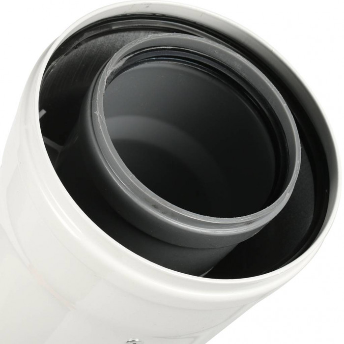 Baxi  Коаксиальное удлинение полипропиленовое, диам. 80/125 мм, длина 1000 мм, HT