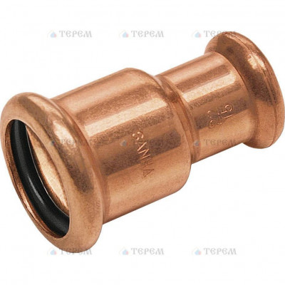 Sanha 6240, муфта редукцион. ВПр-ВПр, 22x18, для медных труб прессовой