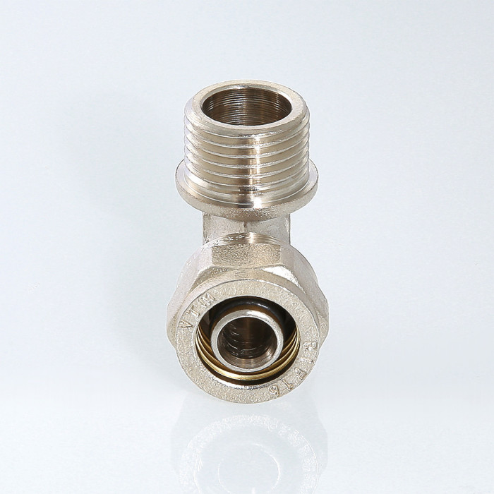 Valtec VTm.353.N.002605 Фитинг обжимной – угольник с переходом на наружную резьбу 26 мм х 3/4"