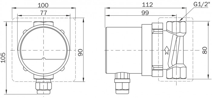ДЖИЛЕКС Насос дренажный с поплавковым выключателем «ДРЕНАЖНИК» 550/14