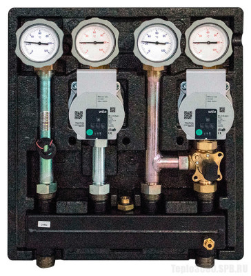 Насосно-смесительный узел Meibes Kombimix UK_MK Wilo Para SC 15-7.0