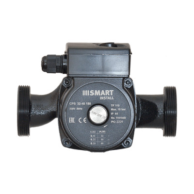 Насос циркуляционный Smart Install CPS 32-40 180мм 65Вт 1x230В 50Гц с гайками