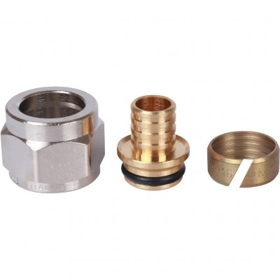 STOUT Фитинг компрессионный 16х2,2x1/2&quot;
