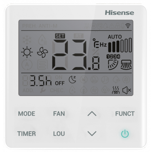 Инверторный канальный кондиционер Hisense HEAVY EU DC Inverter R32 AUD-85UX4RPH8/AUW-85U6RZ8
