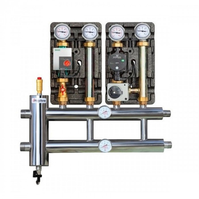 Распределительный коллектор с гидрострелкой GSK 40-2.1