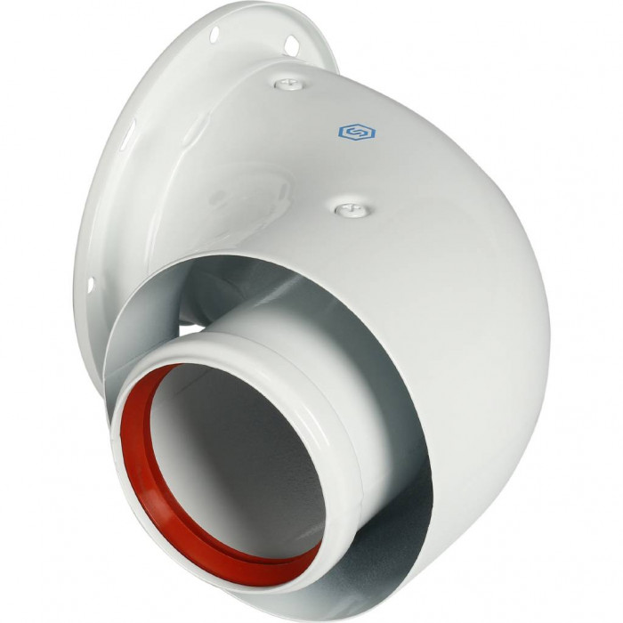 Дымоход коаксиальный STOUT для прохода через стену (совместимый с Protherm Рысь,Ягуар) D 60/100 SCA-6010-220850