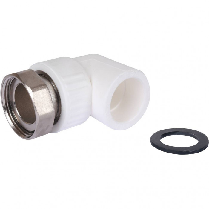 Kalde Угольник для полипропиленовых труб 32х1 1/4 , американка