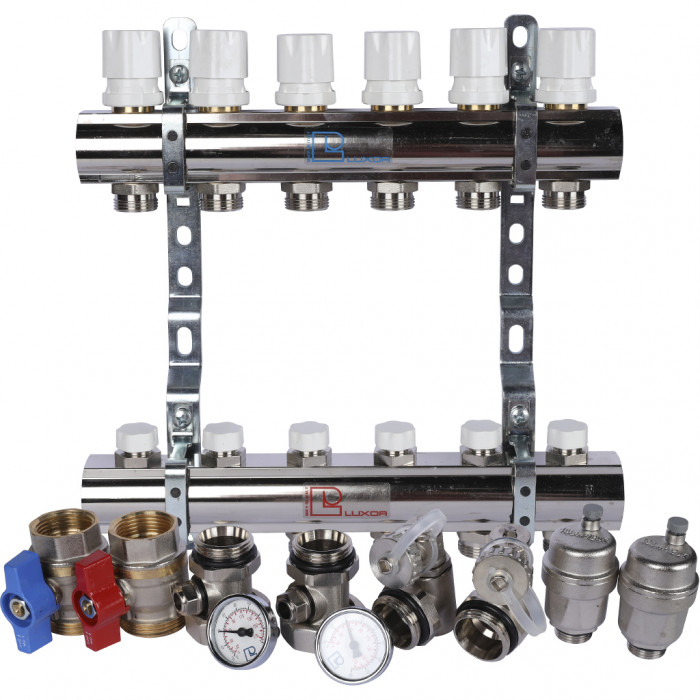 Коллекторная группа LUXOR CD 468M/6 1''х3/4 EK