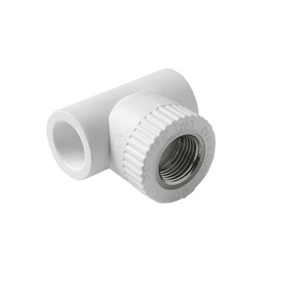 Pro Aqua PA24012P Pro Aqua d=25-1/2 PP-R Тройник комбинированный ВР Белый