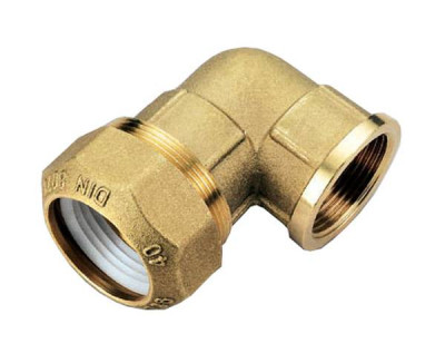 TIEMME Угольник с внутренней резьбой 20х1/2