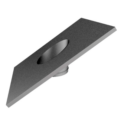 Фланец наклонный с изоляцией 720х720 D120/220, AISI 304 (Вулкан)