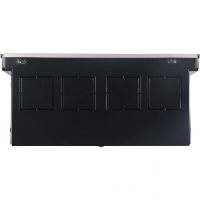 STOUT Конвектор внутрипольный SCN 80.240.1200 (Решётка роликовая, анодированный алюминий)