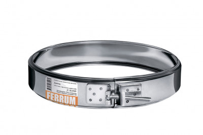 Хомут обжимной (430/0,5 мм) Ф100