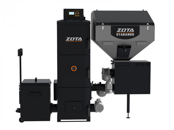 Твердотопливный котел ZOTA «Stahanov» 85, автоматический
