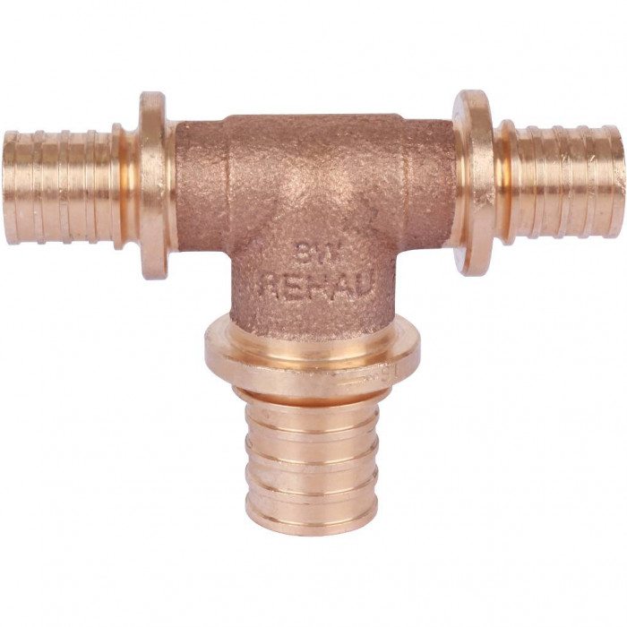 Тройник REHAU с увеличенным боковым проходом 16-20-16 PLATINUM RX (13777471001)