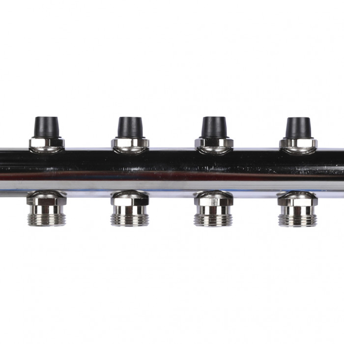 Распределительный коллектор REHAU HKV на 12 контуров нержавеющая сталь (12181211001)