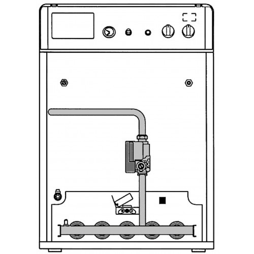 Напольный газовый котел Ferroli PEGASUS 56, атмосферный, одноконтурный