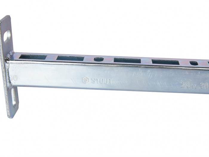 Консоль монтажная STOUT 1,75х28х30х400мм