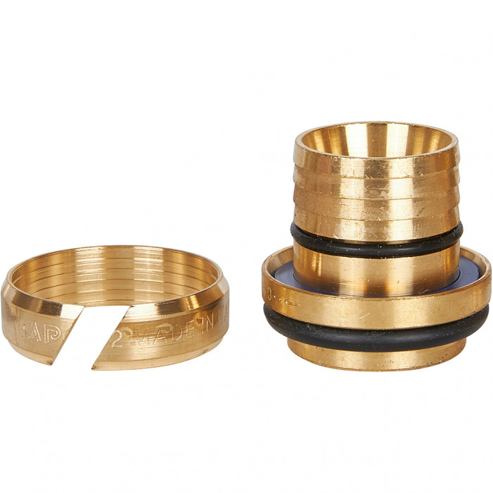 Угольник-переходник STOUT с наружной резьбой 1 1/4 x32 для металлопластиковых труб винтовой