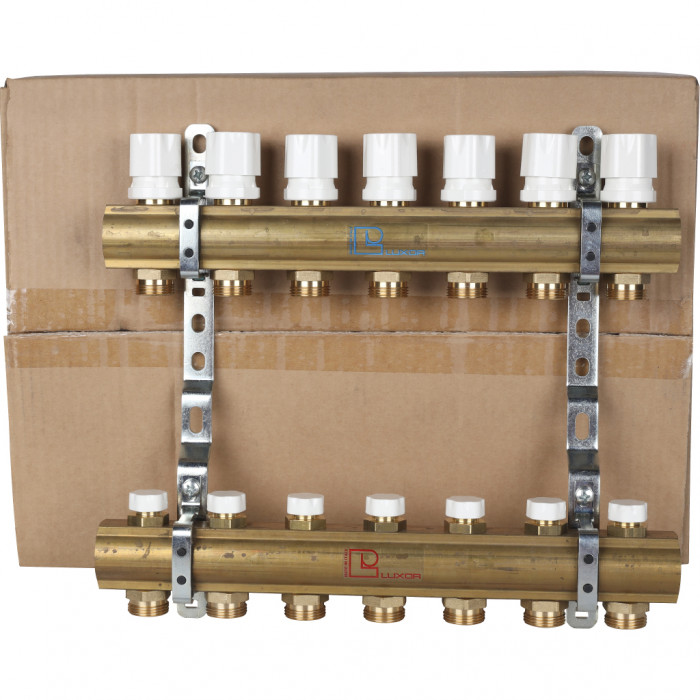 Коллектор LUXOR CD 468/7 1''х3/4 EK